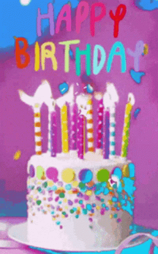 Birthday Happy Animatie Gif