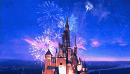 Disney Castle Animatie Gif