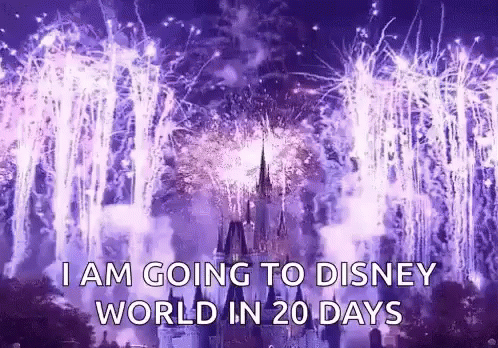 Disney Land Fireworks Animatie Gif