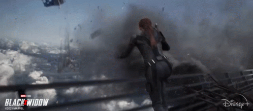 Dive Black Widow Animatie Gif