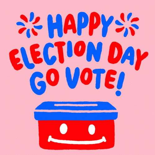 Happy Election Day November3 Animatie Gif