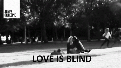 Love Is Blind Love You Animatie Gif
