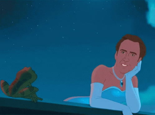 Nicholas Cage Princess Animatie Gif