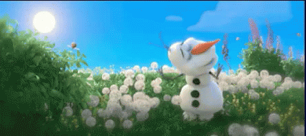 Olaf In Spring Animatie Gif