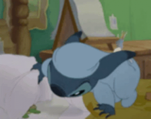 Stitch Sleepy Animatie Gif