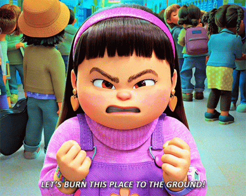 Turning Red Abby Animatie Gif