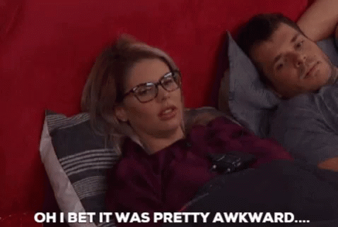 Elena Davies Ongemakkelijk Animatie Gif