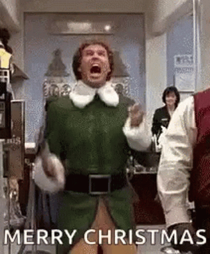 Elf Fijne Kerstdagen Gif Animatie Gif