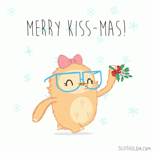 Fijne Kerstdagen Gif Merry Kissmas Animatie Gif