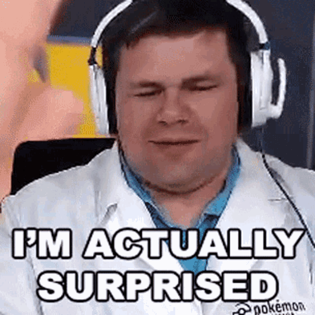 Im Actually Surprised Professor K Animatie Gif