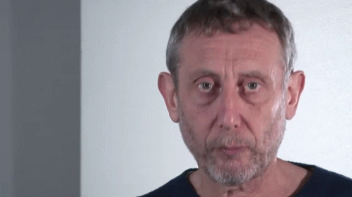 Michael Rosen Shocked Animatie Gif