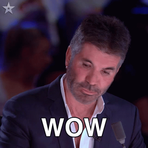 Wow Simon Cowell Animatie Gif