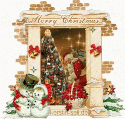 Christmas Background Animatie Gif