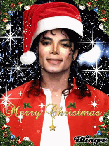 Fijne Kerstdagen Gif Michael Jackson Animatie Gif