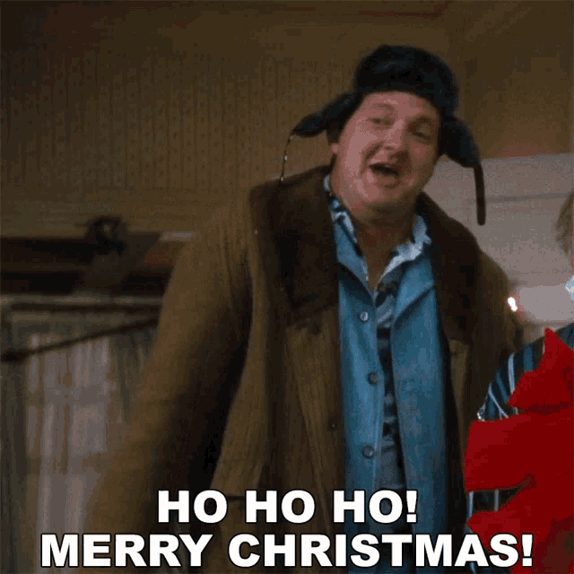 Ho Ho Ho Fijne Kerstdagen Gif Cousin Eddie Animatie Gif