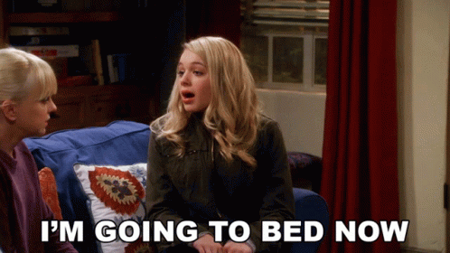 Im Going To Bed