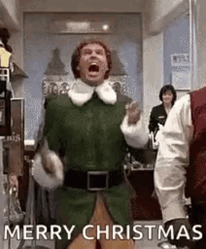 Xmas Elf Animatie Gif