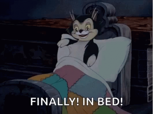 Bed Time Sleepy Animatie Gif
