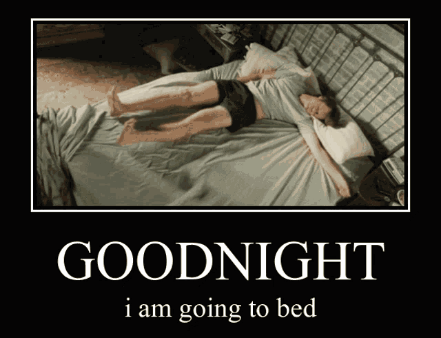 Goodnight Bed Animatie Gif