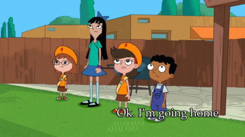 Phineas And Ferb Going Home Animatie Gif