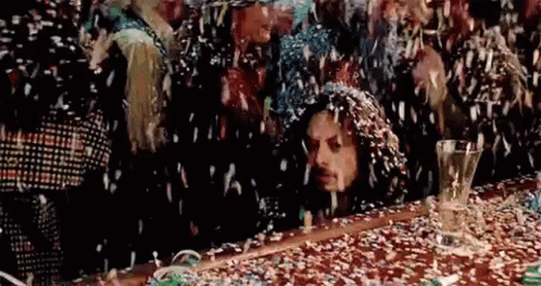 Run New Year Confetti Animatie Gif